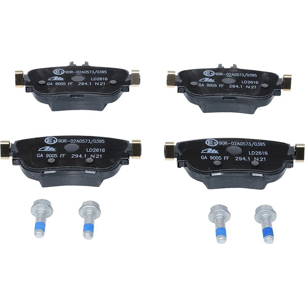 ATE Bromsbeläggsats, Bakaxel Ate ceramic - P1369903 - mercedes-benz - OE 000 420 60 00, 000 420 97 00, 000 420 98 00