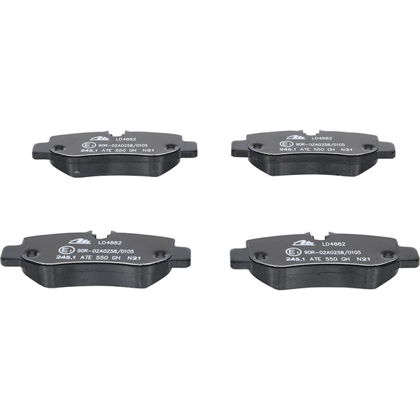 ATE Bromsbeläggsats, Bakaxel Ate ceramic - P1369915 - mercedes-benz - OE 447 420 01 20, 447 420 03 20, A 447 420 01 20