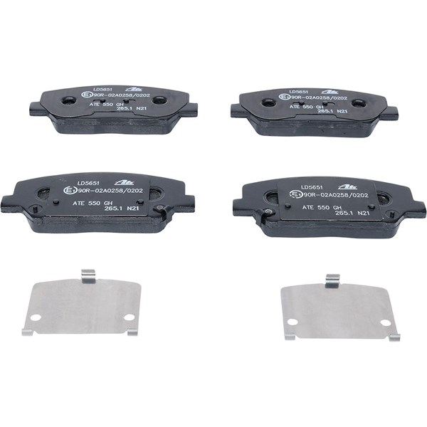 ATE Bromsbeläggsats, Framaxel Ate ceramic - P1369917 - hyundai, kia - OE 58101-A6A20