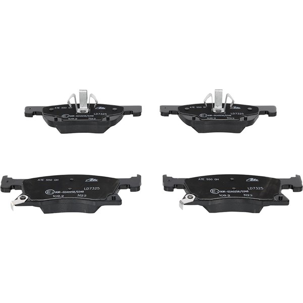 ATE Bromsbeläggsats, Framaxel Ate ceramic - P1369929 - opel, vauxhall - OE 13478300, 39103797