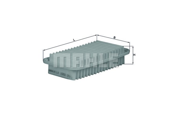 KNECHT Luftfilter - P1379091 - daihatsu, subaru, toyota - OE 1770021050, 178010M010, 178010Y010