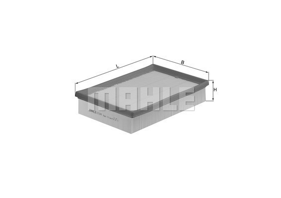 KNECHT Luftfilter - P1379110 - citroën c4 i, c4 coupé, peugeot 206 halvkombi, 307, 307 break, 307 cc, 307 sw - OE 1444FH, 1444FJ, 1444W2