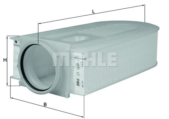 KNECHT Luftfilter - P1379234 - mercedes-benz - OE 6510940004, A651 094 00 04