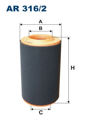 FILTRON Luftfilter - P1386306 - citroën, fiat, opel, peugeot - OE 1354884080, 1359644080, 1444 SF