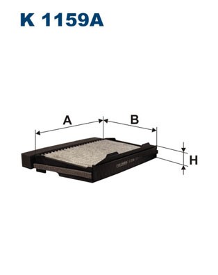 FILTRON Kupefilter - P1386416 - saab 9-5, 9-5 kombi - OE 12758727, 12758728, 12758729