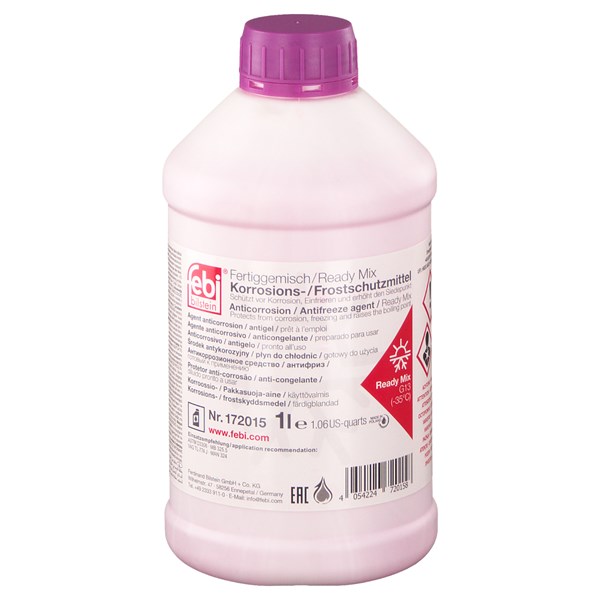 FEBI BILSTEIN Glykol G13 (-35°C färdigblandad) 1L - P1402107 - 1402107 - OE G 13 A8J M1, G 13 A8J M1 S1