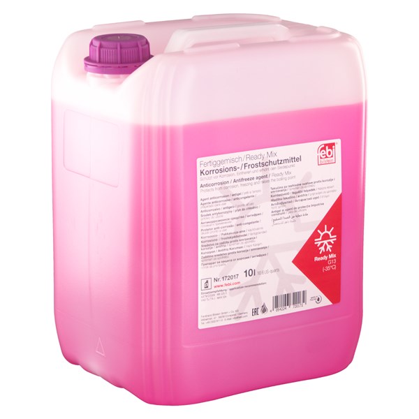FEBI BILSTEIN Glykol G13 (-35°C färdigblandad) 10L - P1402109 - 1402109 - OE G 13 A8J M1, G 13 A8J M1 S1