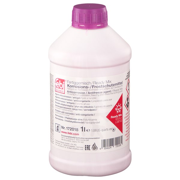 FEBI BILSTEIN Glykol G12++ (-35°C färdigblandad) 1L - P1402110 - 1402110 - OE 002721LLAC, 002721LLAC S1, 00272SLLC2