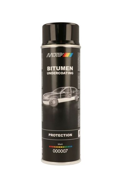 MOTIP Bitumen Undercoating Underredesskydd svart 500ml - P1409528 - 1409528
