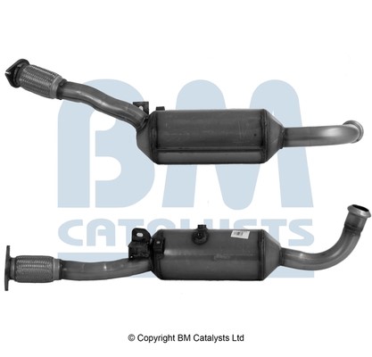 Dieselpartikelfilter - P1456689 - nissan, opel, renault, vauxhall - OE 200103952R, 2002000Q0E, 2002000Q2K