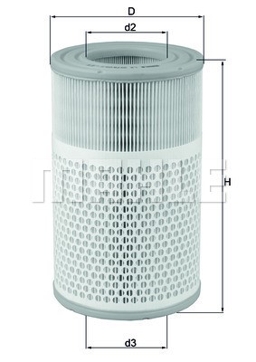 KNECHT Luftfilter - P1473011 - saab 9-5, 9-5 kombi - OE 05464086, 05465653, 5464086