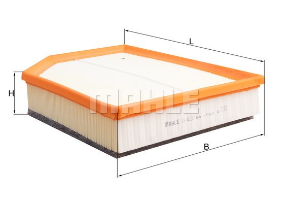 KNECHT Luftfilter - P1473051 - volvo - OE 31370089, 31370089-0