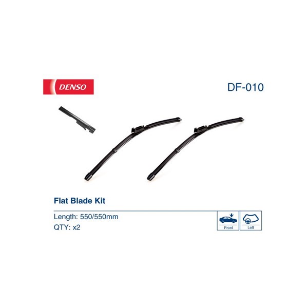 DENSO Torkarblad, Förarsida, Passagerarsida - P1469917 - audi a6 allroad c6, a6 c6, a6 c6 avant - OE 4F1955425F, 4F1998002, 4F2955426C