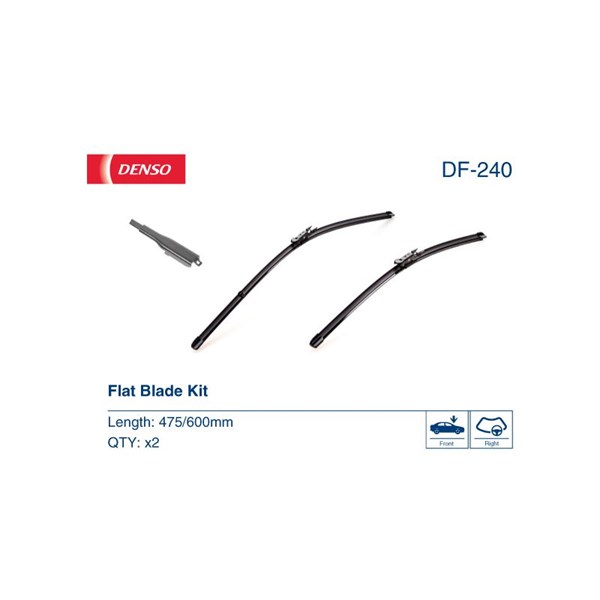 DENSO Torkarblad, Förarsida, Passagerarsida - P1470002 - bmw, mercedes-benz - OE 288005DF1A, 28800-5DF1A, 288805DF0A