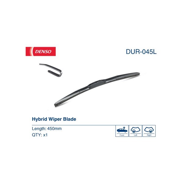 DENSO Torkarblad, Bak, Förarsida, Mitt, Passagerarsida - P1472186 - alfa romeo, alpina, aston martin, audi, bmw, cadillac, chevrolet, chrysler, citroë