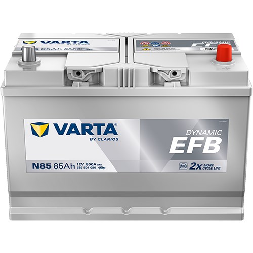 Startbatteri Varta Dynamic Efb N85 12v 85ah 800a - P1505552 - citroën, hyundai, isuzu, kia, lexus, mazda, mitsubishi, nissan, ssangyong, toyota - OE 3