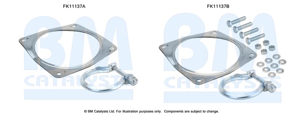 Monteringssats, sot-/partikelfilter - P557415 - citroën c4 grand picasso i, c4 picasso minibus, minivan i