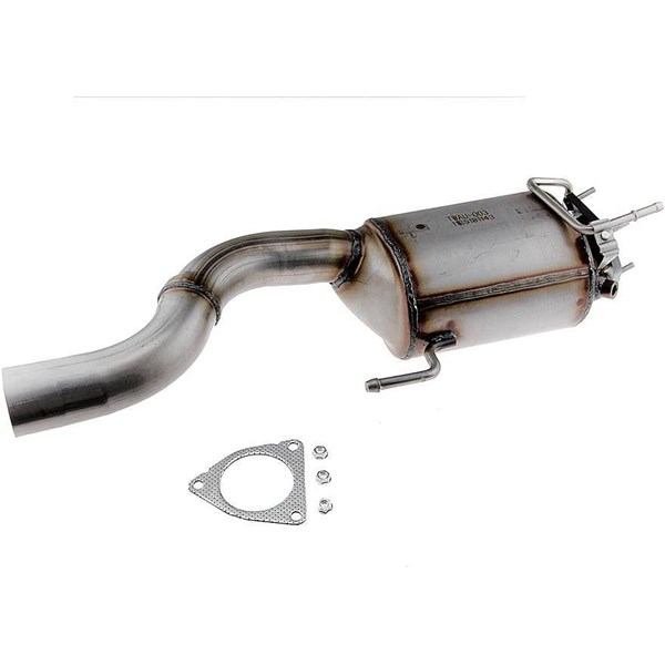 NTY Dieselpartikelfilter, Fram, Mitt - P1556076 - audi q7, vw touareg - OE 7L6254401HX, 7L6254800AX