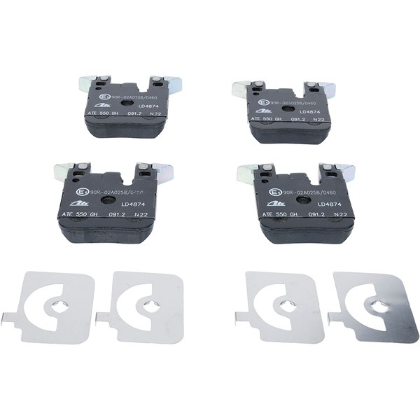 ATE Bromsbeläggsats, Bakaxel Ate ceramic - P1627072 - bmw - OE 34 21 6 855 474, 34 21 6 876 422, 34 21 6 887 576