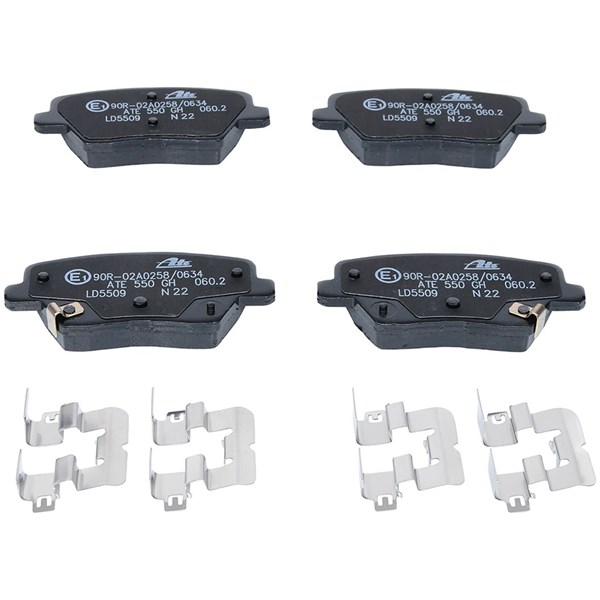 ATE Bromsbeläggsats, Bakaxel Ate ceramic - P1627076 - hyundai, kia - OE 58302-G4A30