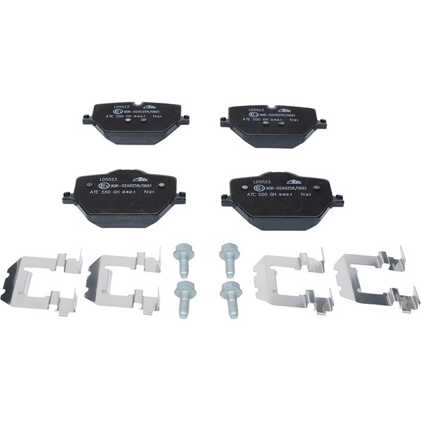 ATE Bromsbeläggsats, Bakaxel Ate ceramic - P1627079 - bmw, toyota - OE 04466-WAA03, 34 20 6 888 835