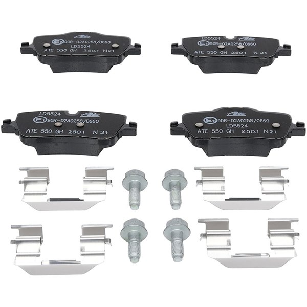 ATE Bromsbeläggsats, Bakaxel Ate ceramic - P1627080 - bmw - OE 34 20 6 888 825