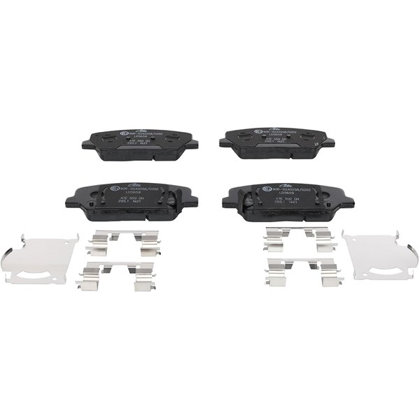 ATE Bromsbeläggsats, Framaxel Ate ceramic - P1627082 - hyundai, kia - OE 58101-2MA00, 58101-2TA61, 58101-2VA70