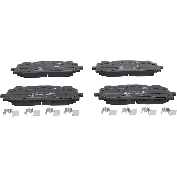 ATE Bromsbeläggsats, Framaxel Ate ceramic - P1627085 - audi, vw - OE 4K0 698 151 C, 4K0 698 151 S, 4K0 698 151 T