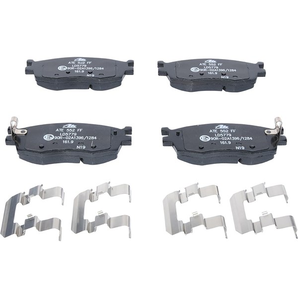 ATE Bromsbeläggsats, Framaxel Ate ceramic - P1627089 - hyundai, kia - OE 58101-1GE00, 58101-1JA10
