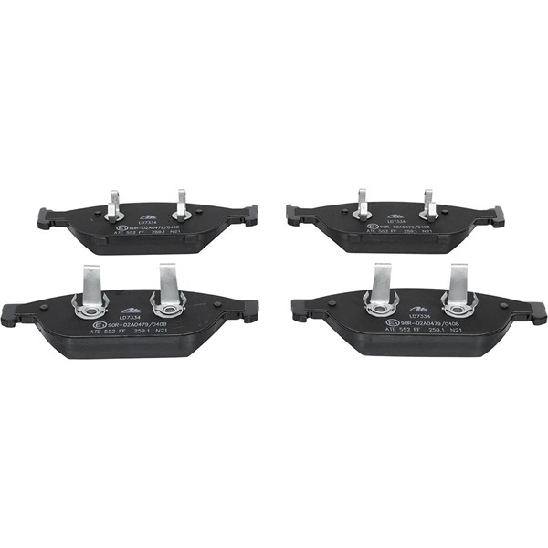 ATE Bromsbeläggsats, Framaxel Ate ceramic - P1627096 - audi a6 c7, a6 c7 avant, a7 sportback, a8 d4 - OE 4G0 698 151 M, 4G0 698 151 R, 4G0 698 151 S