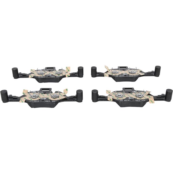 ATE Bromsbeläggsats, Framaxel Ate ceramic - P1627100 - bmw - OE 34 10 6 898 192, 34 11 6 875 396, 34 11 6 875 397