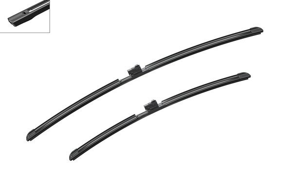 BOSCH Torkarblad, Fram, Förarsida, Passagerarsida - P1328676 - audi a8 d5, q8 - OE 4N1 998 002 A