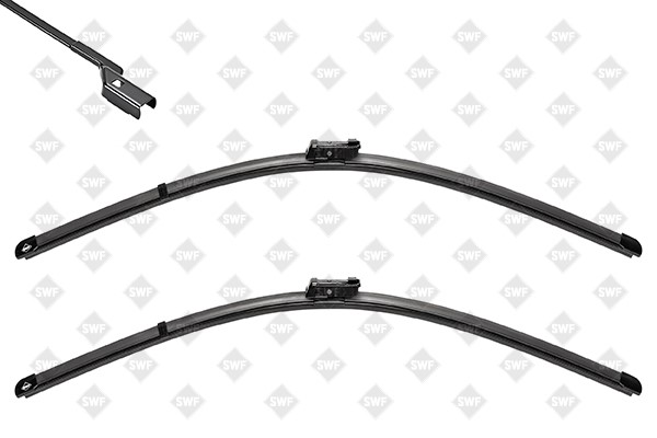 Torkarblad, Fram - jaguar xe, xf ii, xf sportbrake, opel grandland / grandland x, grandland van x, tesla model s - OE 95599922, T4N1186, T4N1187
