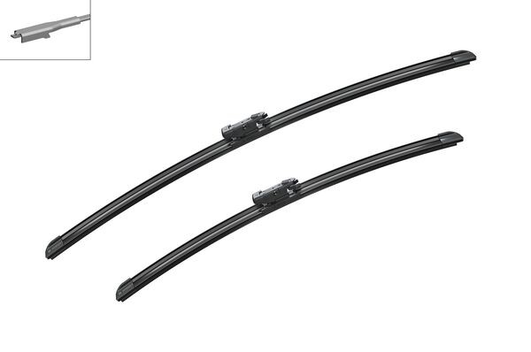 BOSCH Torkarblad, Fram, Förarsida, Passagerarsida - P1692651 - ford kuga iii