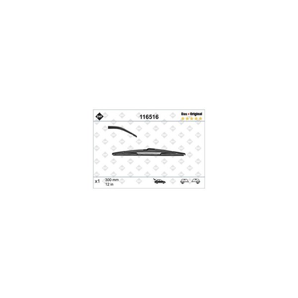 Torkarblad, Bak - P1707928 - citroën, ford, nissan, opel, peugeot, renault, saab, toyota, vauxhall, volvo - OE 1272129, 1272134, 1462914