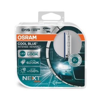 Xenonlampa OSRAM XENARC COOL BLUE INTENSE D1S PK32d-2 - P1727384 - abarth, alfa romeo, alpina, audi, bmw, chevrolet, chrysler, citroën, dodge, ds, fia