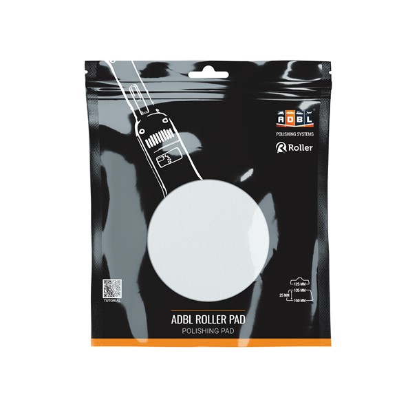 ADBL Poleringssvamp Adbl Rullskuren Da 125mm Vit Hård - P1728168 - 1728168