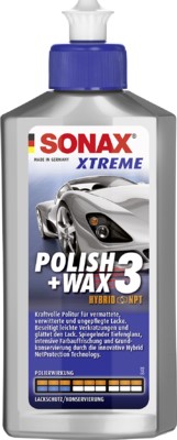 SONAX Xtreme Polish+Wax 3 Polermedel 250ml - P1727859 - 1727859