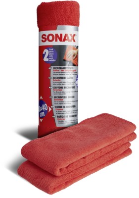 SONAX Mikrofiberduk För Poleringsrester 2st - P1727981 - 1727981