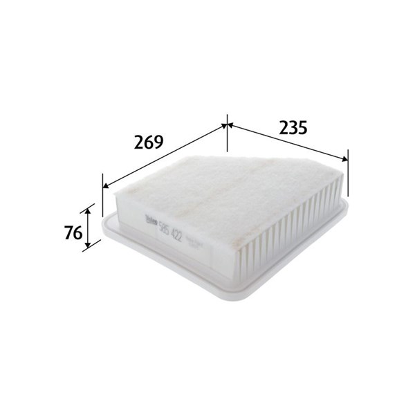 VALEO Luftfilter - P1504981 - toyota - OE 178010R030, 17801-0R030, 1780126020