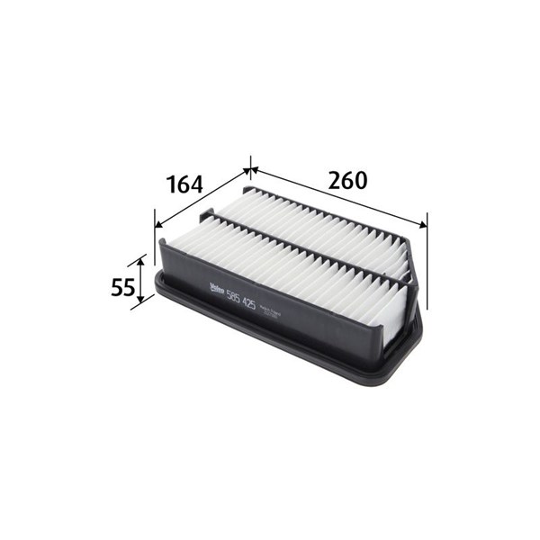 VALEO Luftfilter - P1504982 - hyundai, kia - OE 281132S000, 28113-2S000, 281133Z100