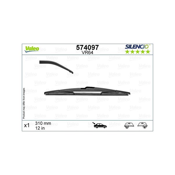 VALEO Torkarblad, Bak - P1739897 - hyundai, kia - OE 983502W000, 98350-2W000, 988501H000