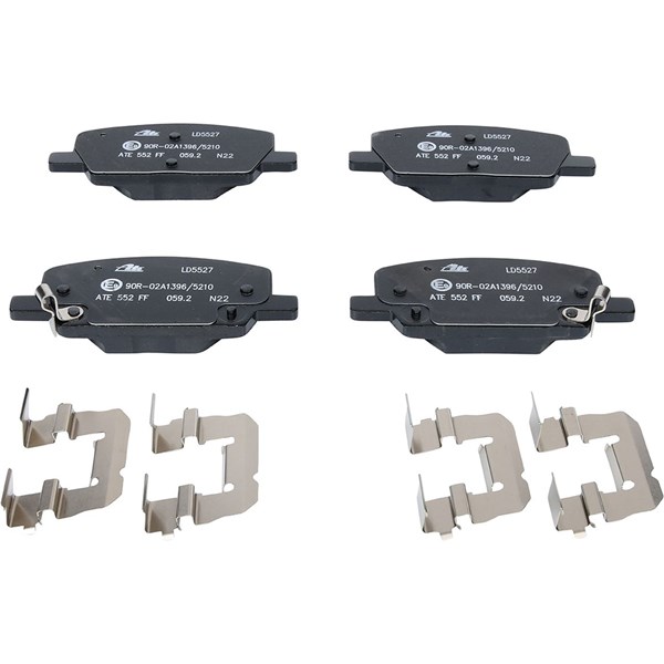 ATE Bromsbeläggsats, Framaxel Ate ceramic - P1743427 - chevrolet trax, opel mokka / mokka x, vauxhall mokka / mokka x - OE 42566753