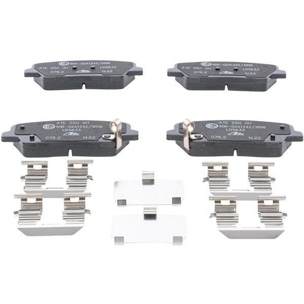 ATE Bromsbeläggsats, Bakaxel Ate ceramic - P1741959 - hyundai, kia - OE 58302-2PA70, 58302-2WA70, 58302-2WA90
