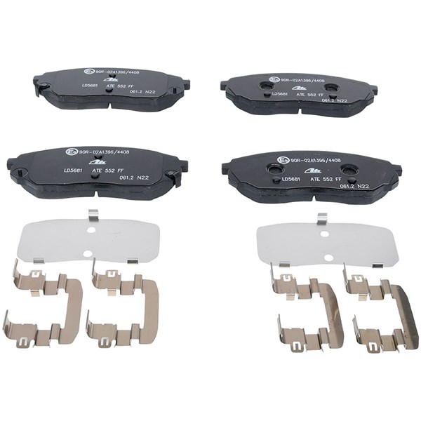 ATE Bromsbeläggsats, Framaxel Ate ceramic - P1744967 - hyundai santa fe iv, santa fe skåp/suv iv, kia sorento iii - OE 58101-C5A70, 58101-S1A70