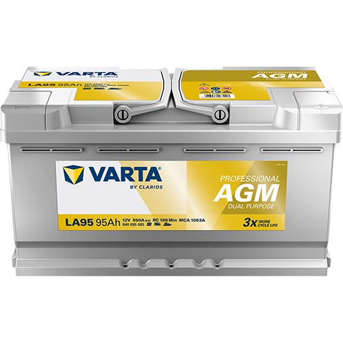 Startbatteri Varta Professional Agm La95 12v 95ah 850a - P1767432 - 1767432