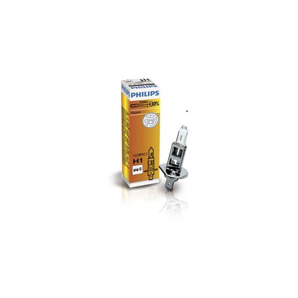 PHILIPS Halogenlampa PHILIPS Vision H1 P14,5s 12V - P1803509 - bmw, gilera, ducati, moto guzzi, aprilia, piaggio, cagiva, ktm, yamaha, peugeot - OE 00