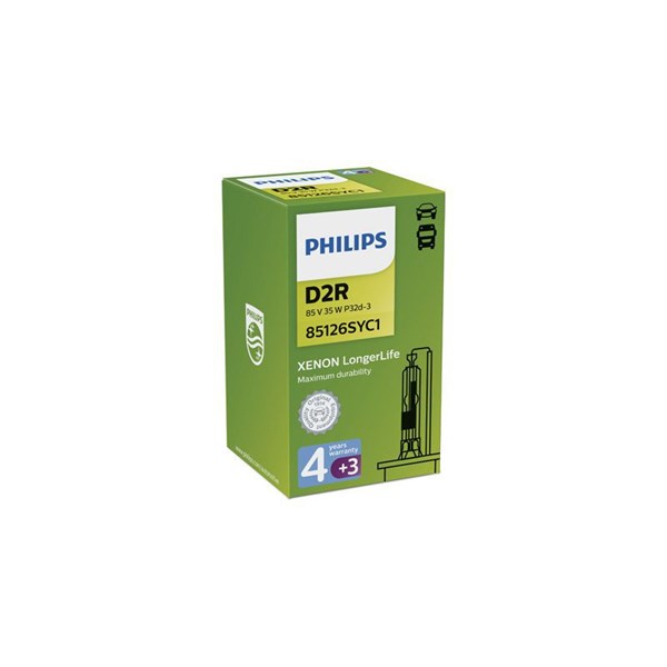 PHILIPS Xenonlampa PHILIPS Xenon LongerLife D2r P32d-3 - P1803577 - bmw k - OE 002 544 32 94, 07.92008.1816, 77 01 049 947