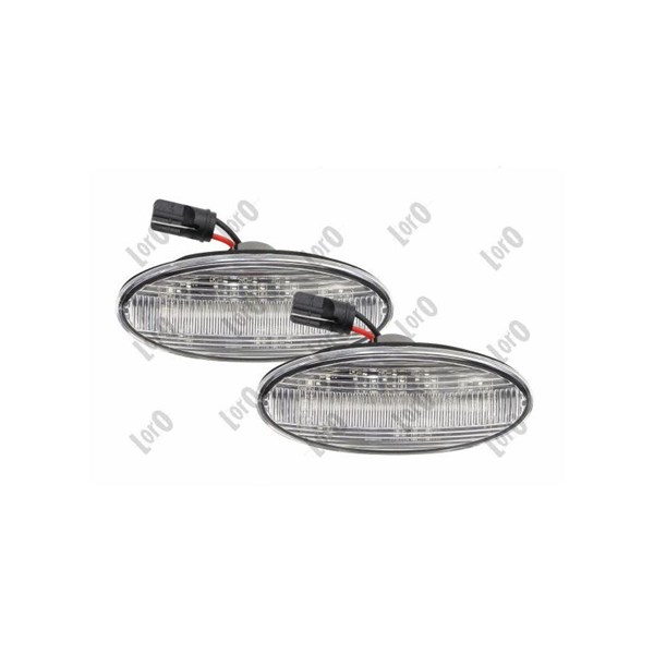 Blinklyktor, sats, Tvåsidig, Sidoinstallation - P1811683 - nissan, renault, smart - OE 26160-89900, 26160-89900A, 4539062601