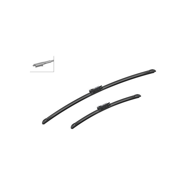 BOSCH Torkarblad, Fram, Förarsida, Passagerarsida - P1840238 - opel corsa d, corsa d skåp/halvkombi, corsa e, corsa e skåp/halvkombi